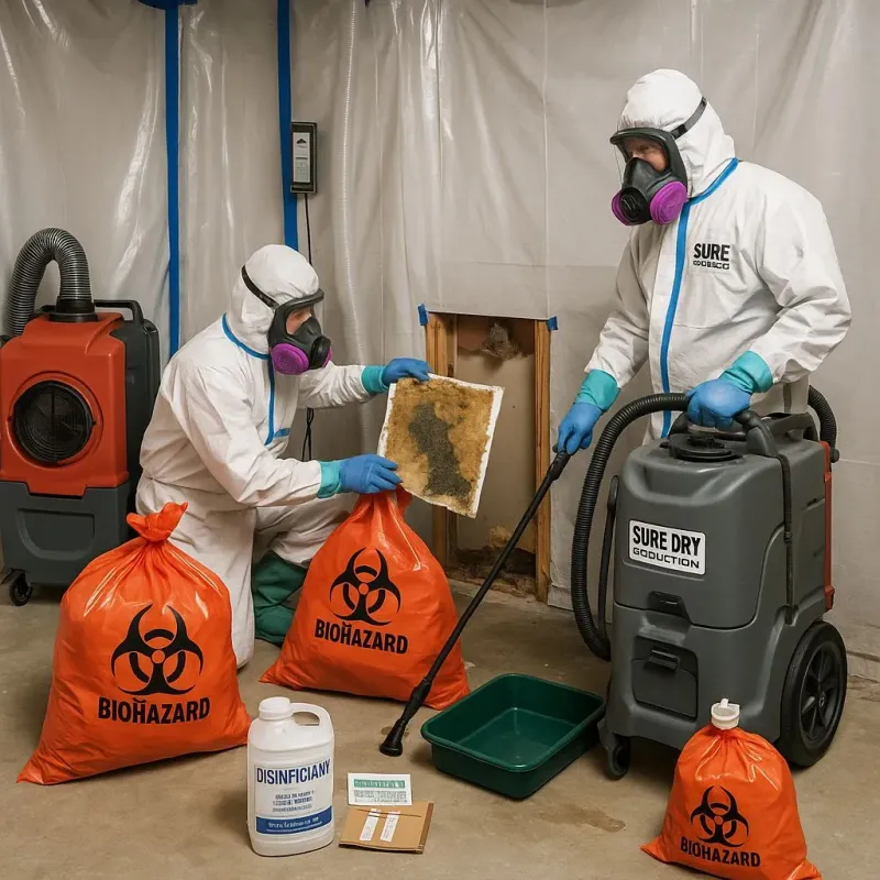Contaminated Water Handling Protocols process in Bossier City, LA