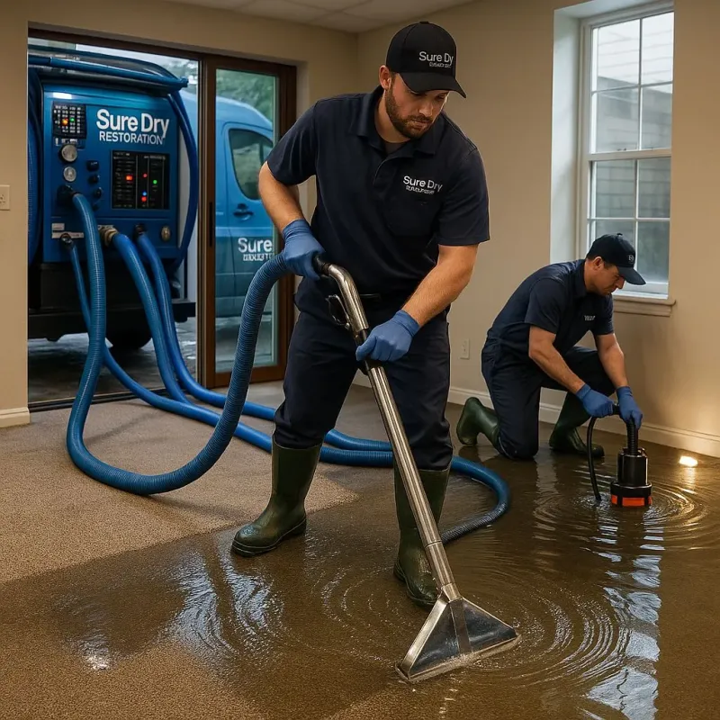 Water Extraction and Removal process in Bossier City, LA